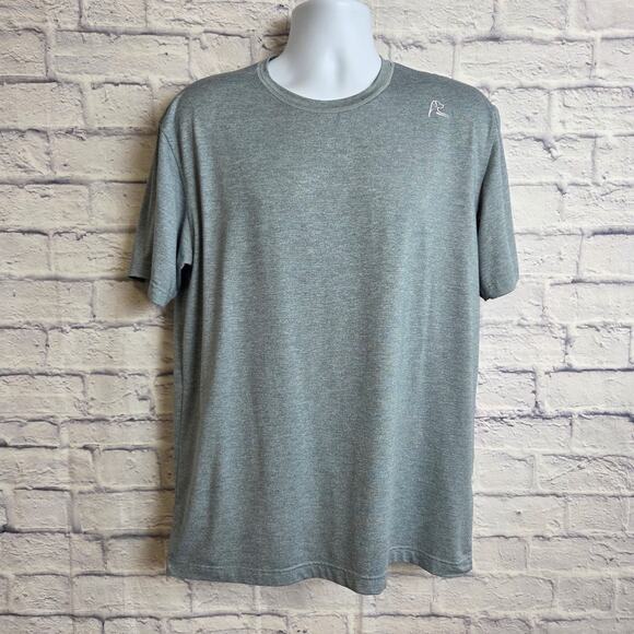 Rhoback Mens Large Short Sleeve Blitz Tech Tee Slinger Green - Picture 1 of 12